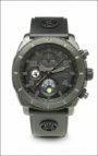 Armand Nicolet S05 Nero Chronograph & Complete Calendar T618N-NR-G9610