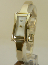 Rotary Essentials Ladies Gold Bangle watch LB02389/03S