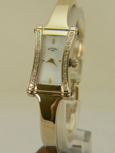 Rotary Essentials Ladies Gold Bangle watch