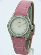 Ebel 1911 Dame ladies watch with diamonds and Mother of Pearl - 9090214-19835130