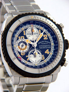Armand Nicolet S05 Chronograph & Complete Calendar T618A-GR-P160