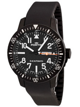 Fortis B-42 Official Cosmonauts Day Date Black 647.28.71 K